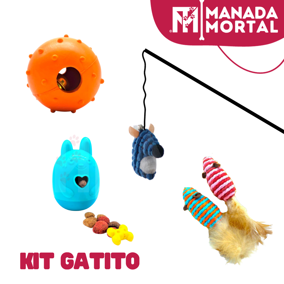KIT JUGUETES GATO - MANADA MORTAL