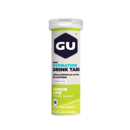 HYDRATATION DRINK TABS (CAJA 9 TUBOS 12 PZAS C/U) - GU ENERGY